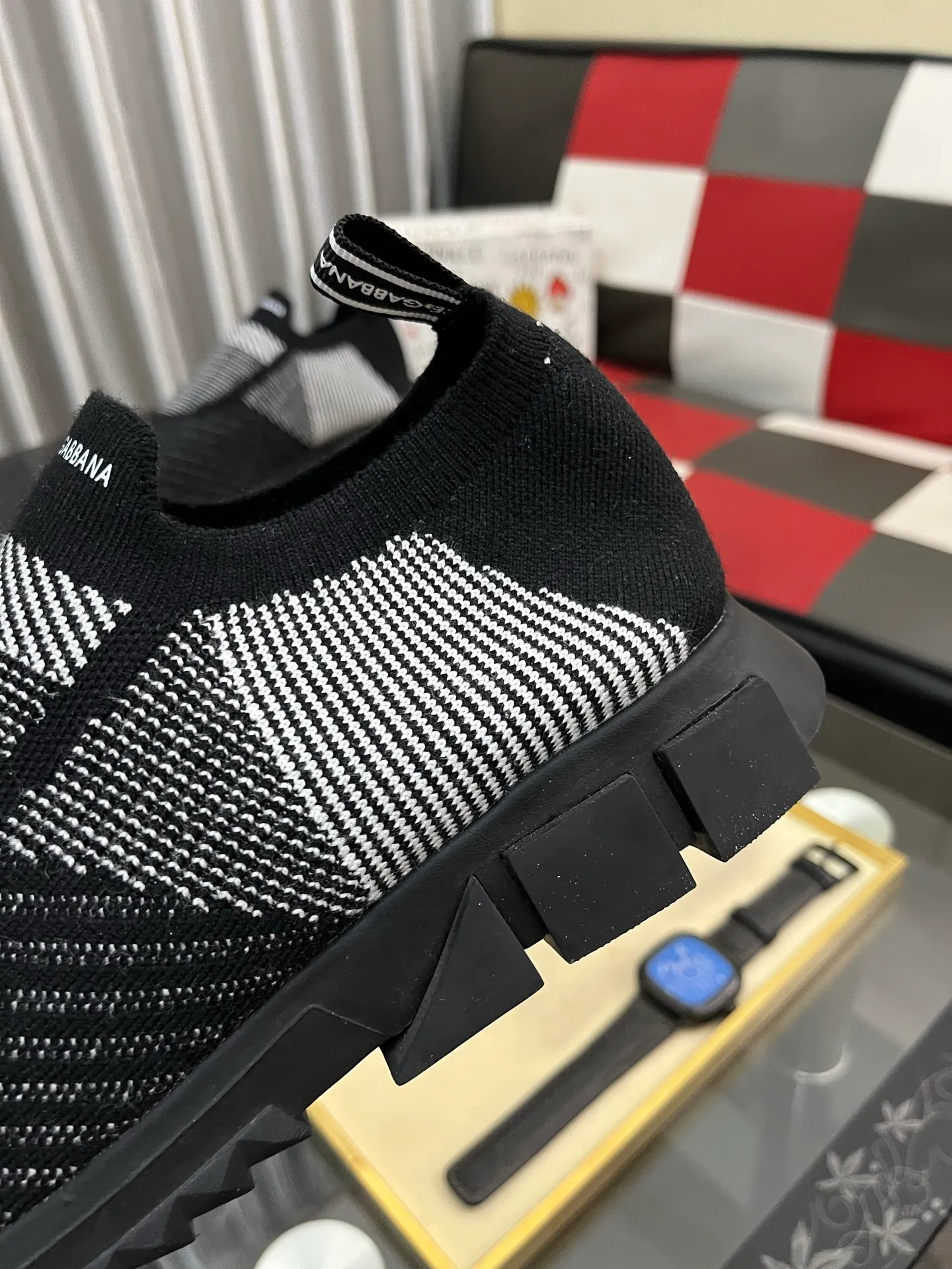 Men's men's shoes💰340⌚️⌚️【DG～】men's casual shoes 2022z cabinet simultaneous sale 🔶🔷🔜The upper is made of cowhide spliced fabric ➕Mesh lining, which is comfortable and breathable. The sole is: the original comfortable and wear-resistant outsole, ⚠️The real thing📱Photographed🎬The real thing is better📢📢📢Size: 35-46